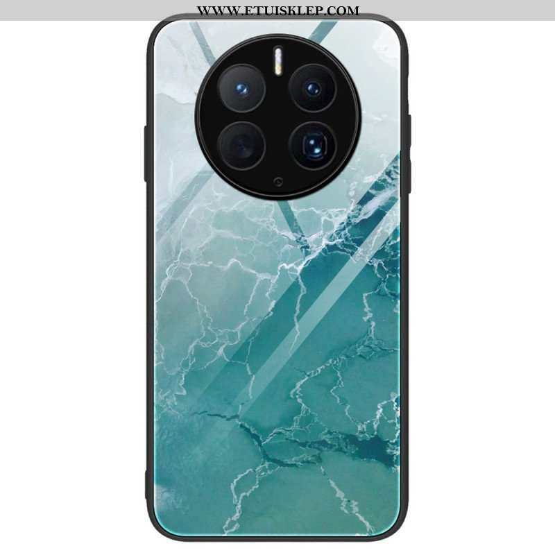 Etui do Huawei Mate 50 Pro Stylowe Szkło Hartowane Z Marmuru